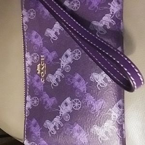 Coach wristlet